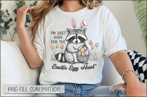 I'm just here for the easter egg hunt Sublimation Sublimation Shetara Begum 