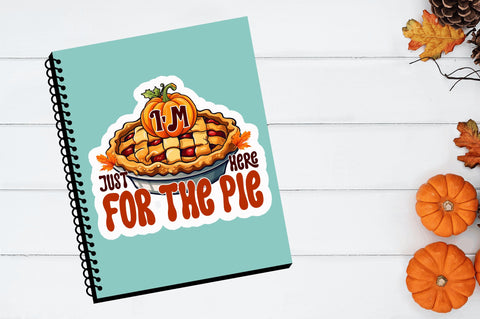 Im just here for the Stickers Design SVG Regulrcrative 