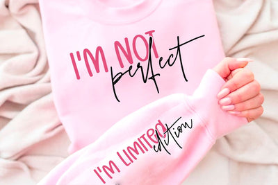 Im Limited edition Sleeve SVG Design, Inspirational sleeve SVG, Motivational Sleeve SVG Design, Positive Sleeve SVG SVG Regulrcrative 