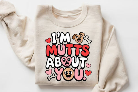 I’m mutts about you Sublimation Design Sublimation Regulrcrative 