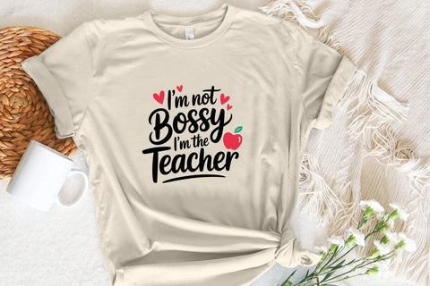 I'm not bossy i'm the teacher SVG Angelina750 