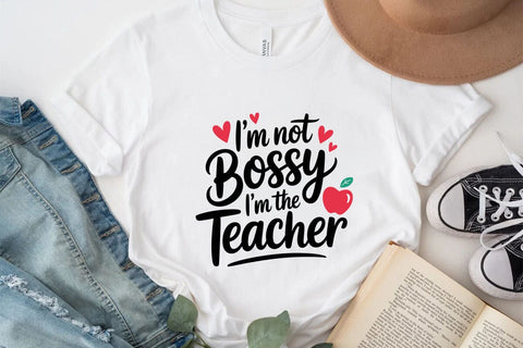 I'm not bossy i'm the teacher SVG Angelina750 