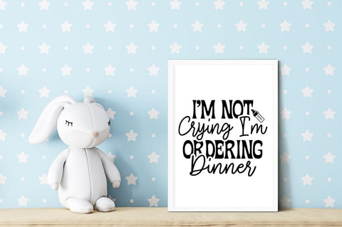Im not crying im ordering dinner SVG Design SVG Designangry 