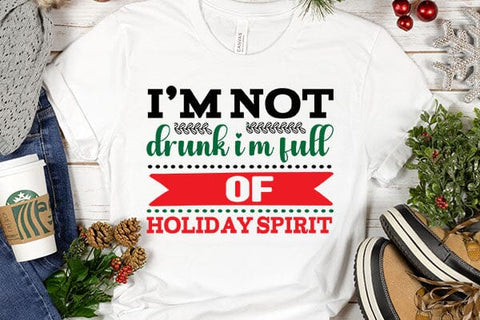 im not drunk im full of holiday spirit SVG Angelina750 