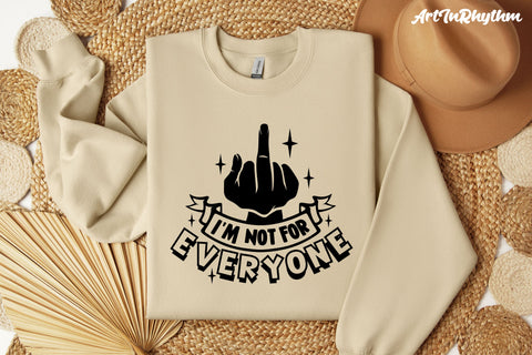 I'm not for everyone svg, Introvert svg SVG Artinrhythm shop 
