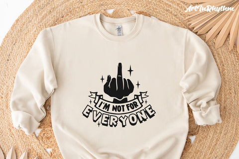 I'm not for everyone svg, Introvert svg SVG Artinrhythm shop 