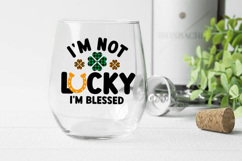 Im Not Lucky Im Blessed SVG Design SVG Designangry 