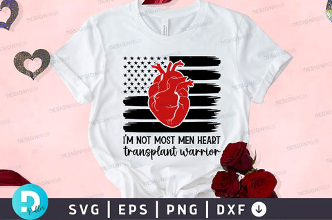 Im not most men heart Svg Design SVG Regulrcrative 