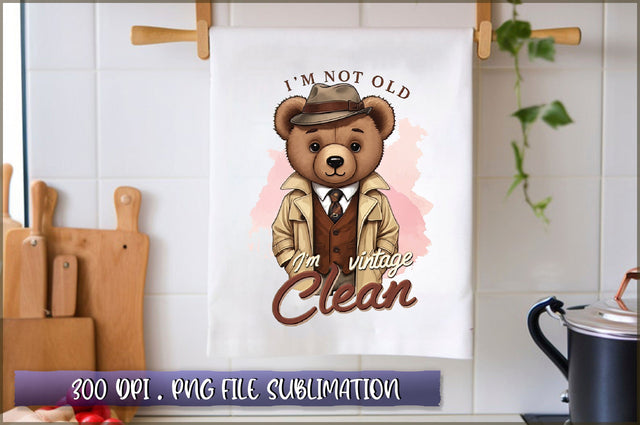 Im not old, Im vintage clean Sublimation Sublimation Shetara Begum 