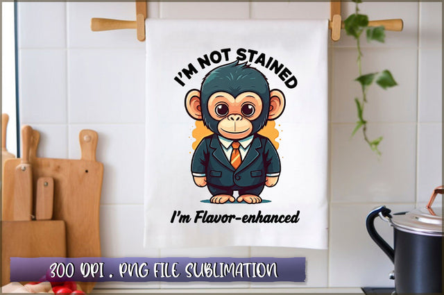 Im not stained, Im flavor enhanced Sublimation Sublimation Shetara Begum 