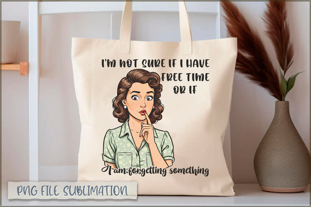I'm not sure if i have free time or if i am forgetting something Tote bag Sublimation Shetara Begum 