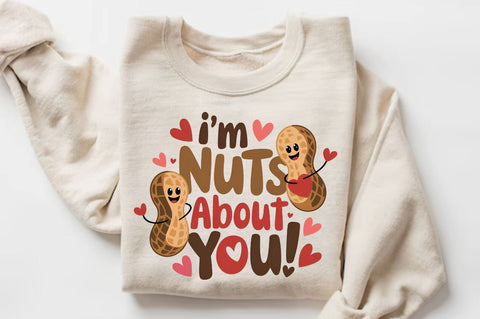 I’m nuts about you Sublimation T-Shirt Design Sublimation Regulrcrative 