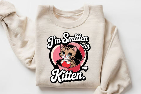 I’m smitten with my kitten Sublimation Design Sublimation Regulrcrative 
