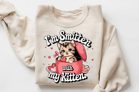 I’m smitten with my kitten Sublimation Design Sublimation Regulrcrative 