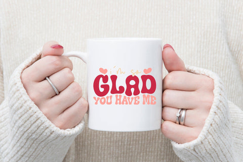 I'm so Glad You Have Me, Funny Retro Valentine SVG SVG CraftLabSVG 