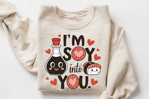I’m soy into you Sublimation T-Shirt Design SVG Regulrcrative 