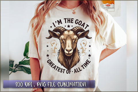 I'm the goat greatest of all time Sublimation Sublimation Shetara Begum 