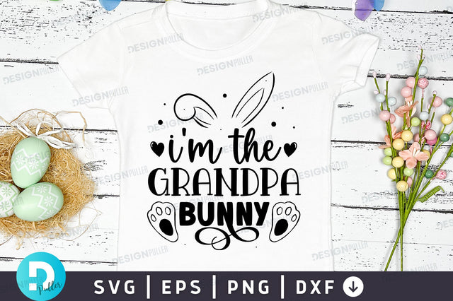 Im the grandpa bunny Svg Design SVG Regulrcrative 