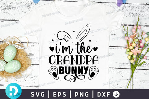 Im the grandpa bunny Svg Design SVG Regulrcrative 
