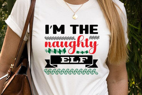 im the naughty elf SVG Angelina750 