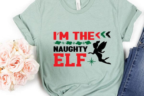 Im the naughty elf SVG Angelina750 