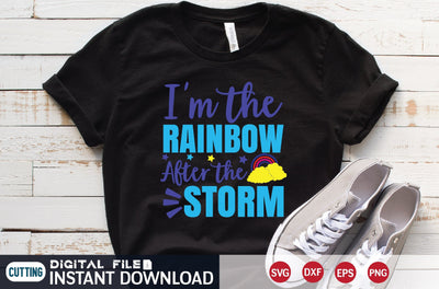I'm the Rainbow After the Storm Svg SVG designer krishna 