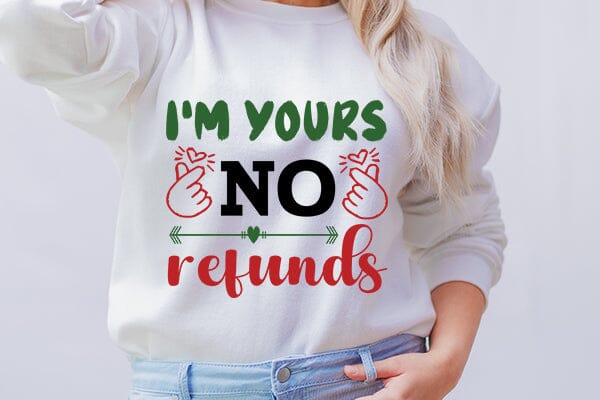 Im yours no refunds SVG Angelina750 