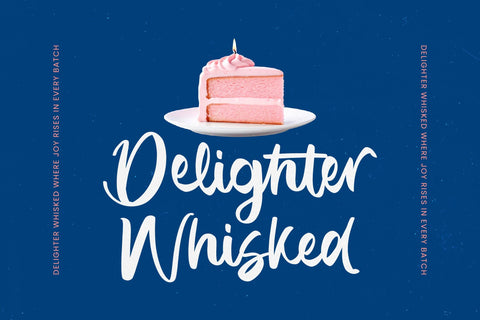 Imagine Sunday - Bold Handwritten Font Font Letterena Studios 