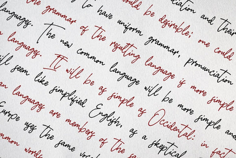 Imestaviga Signature Typeface Font Fadeline Std. 