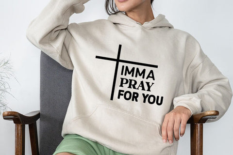 Imma Pray For you SVG Angelina750 