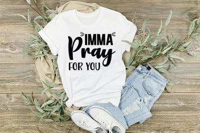 Imma Pray For You SVG Angelina750 
