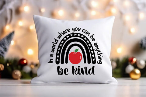 In a world where you can be anything be kind SVG Design SVG Designangry 