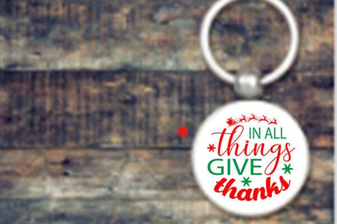 In all things give thanks SVG Angelina750 