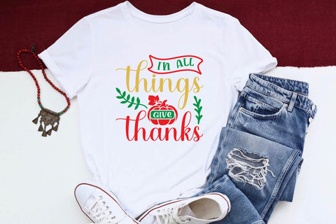 In all things give thanks SVG Angelina750 