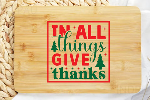 In all things give thanks SVG Angelina750 