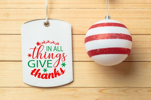 In all things give thanks SVG Angelina750 