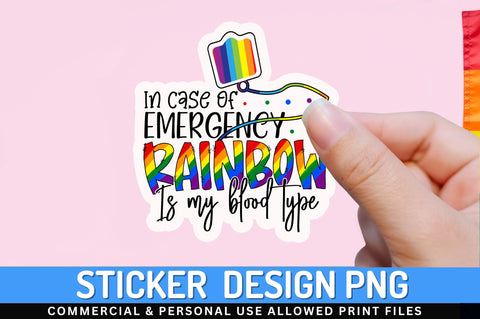 In case of Sticker Design Sublimation Regulrcrative 