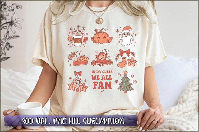 In Da Clerb We All Fam Sublimation Sublimation Shetara Begum 