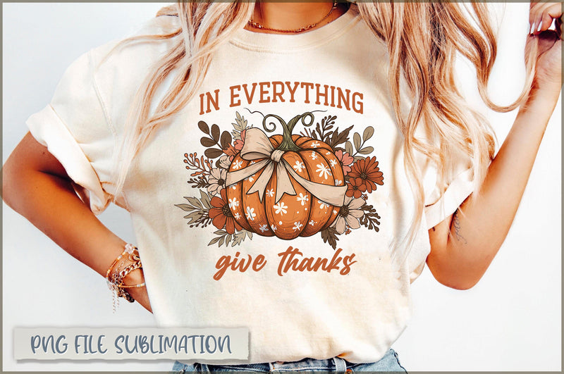 In everything give thanks Sublimation Sublimation Shetara Begum 