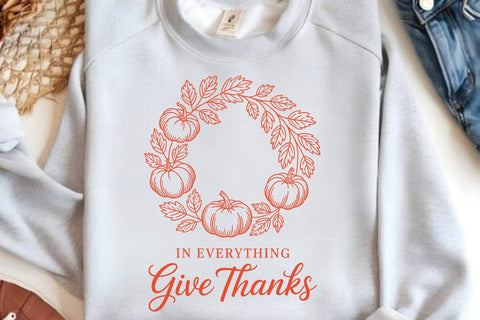 In Everything Give Thanks SVG Angelina750 