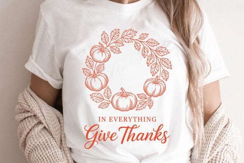In Everything Give Thanks SVG Angelina750 