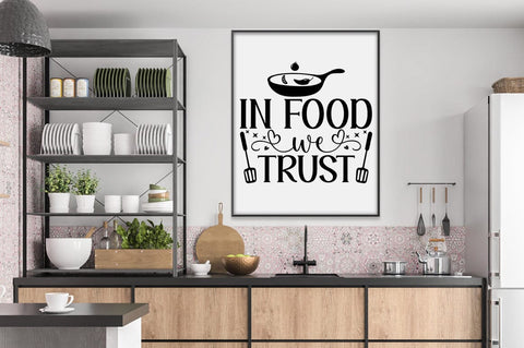 In Food We Trust SVG Design SVG Designangry 