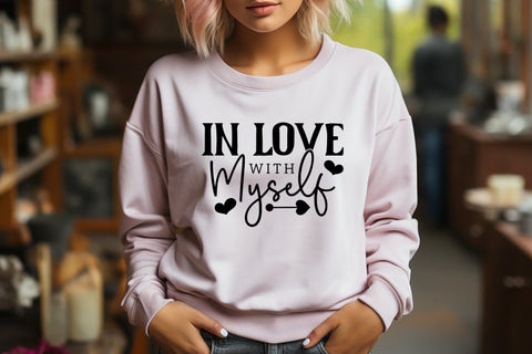 In Love with Myself, Anti Valentine SVG SVG CraftLabSVG 