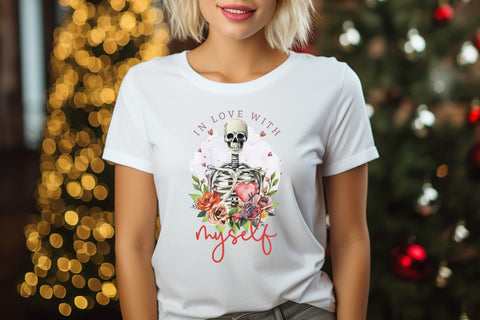 In Love with Myself, Anti Valentines Sublimation Sublimation CraftLabSVG 