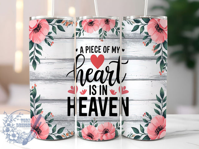 In Loving Memory Memorial Tumbler Wrap, In Loving Memory Design, Heaven Tumbler Gift, 20oz Sympathy Tumbler, Custom Memorial Cup, Bereavement Gift Idea, Sublimation Remembrance Template Sublimation ToriDesigns 
