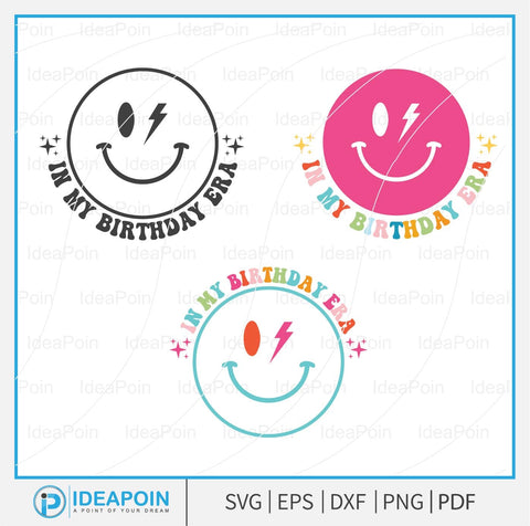 In my birthday era svg, Birthday shirt svg, In My Birthday Era Svg Bundle, Swiftie SVG Dinvect 