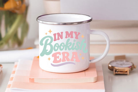 In My Bookish Era SVG | Book Lover Shirt SVG | Cute Reader Design SVG Pickled Thistle Creative 
