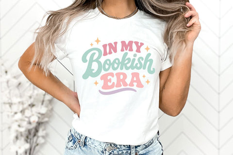 In My Bookish Era SVG | Book Lover Shirt SVG | Cute Reader Design SVG Pickled Thistle Creative 