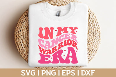 in my cancer warrior era groovy design svg png cricut cut file SVG Fauz 