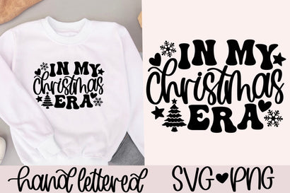 In my christmas era svg, christmas sign svg, christmas ornament svg, christmas decor svg, christmas shirt svg, trendy christmas svg SVG AnitaAlyiaLettering 